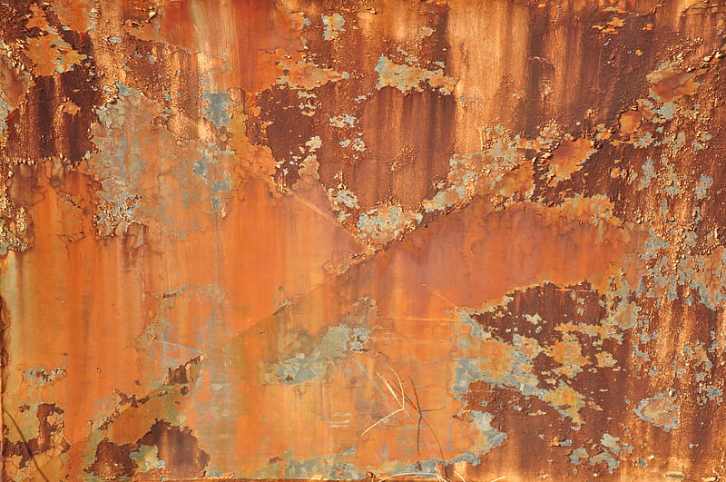 rust, surface, iron, metallic, texture, HD wallpaper