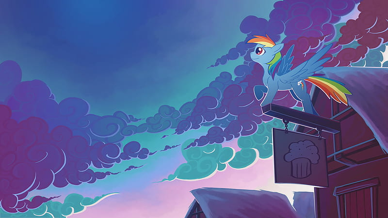 My Little Pony, My Little Pony: Friendship is Magic, Rainbow Dash, HD wallpaper