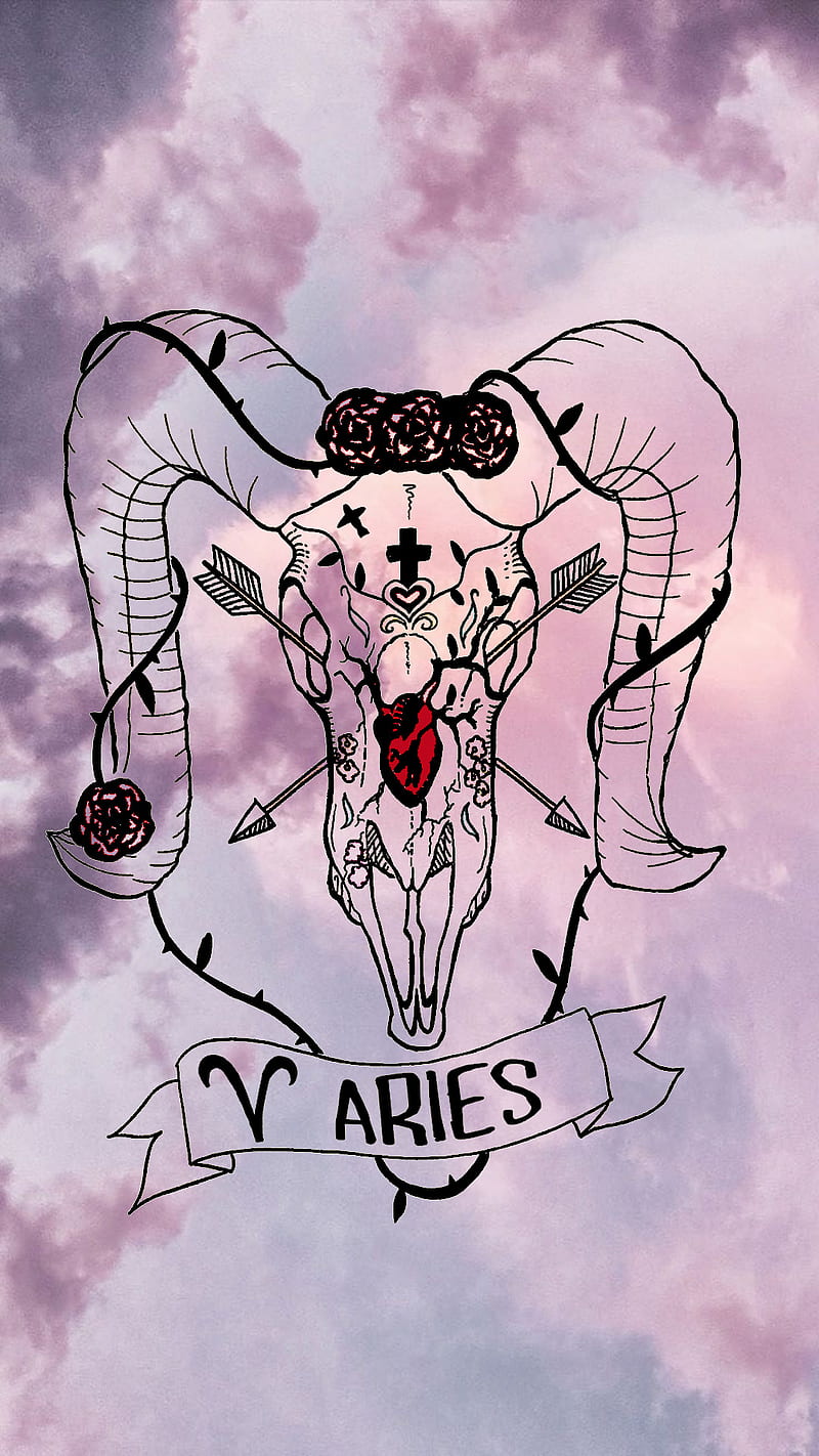Aries, zodiac, HD phone wallpaper