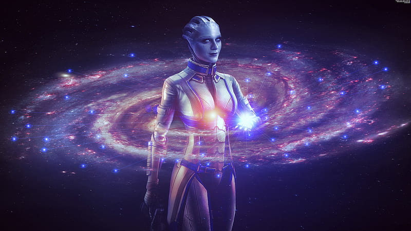 Liara Mass Effect, HD wallpaper