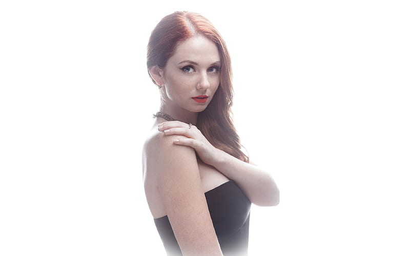 Lena Katina russian singer, beauty, ginger girls, hoot, HD wallpaper