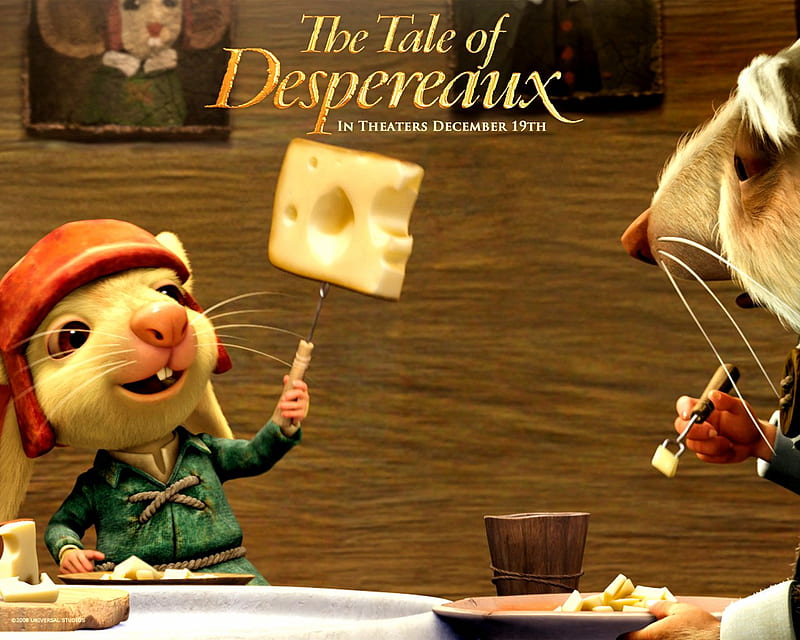 The Tale of Despereaux, art, despereaux, tale of despereaux, comedy, cinema, adventure, animation, movies, family entertainment, HD wallpaper