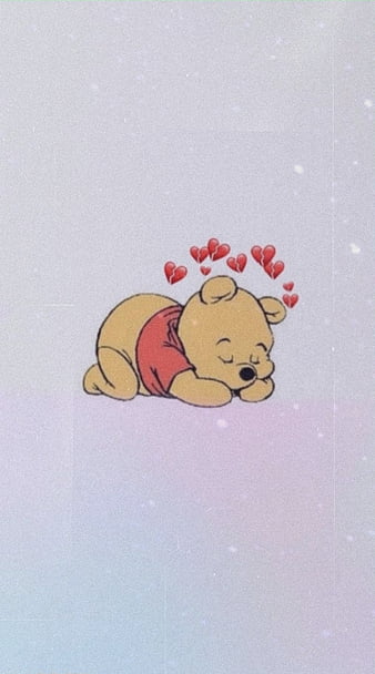 Download Cute Winnie The Pooh Iphone Love You So Wallpaper  Wallpaperscom