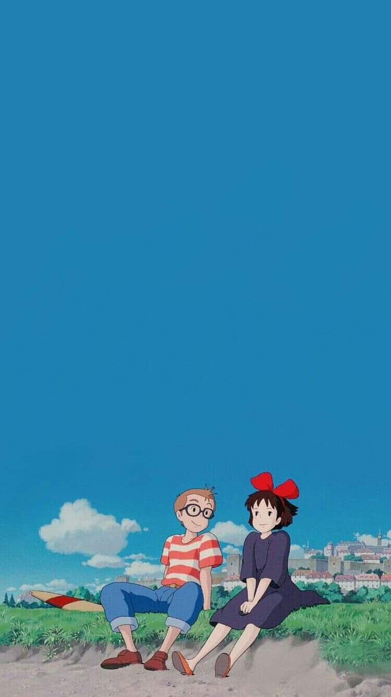 Ghibli , anime, kikis delivery, studio ghibli, HD phone wallpaper