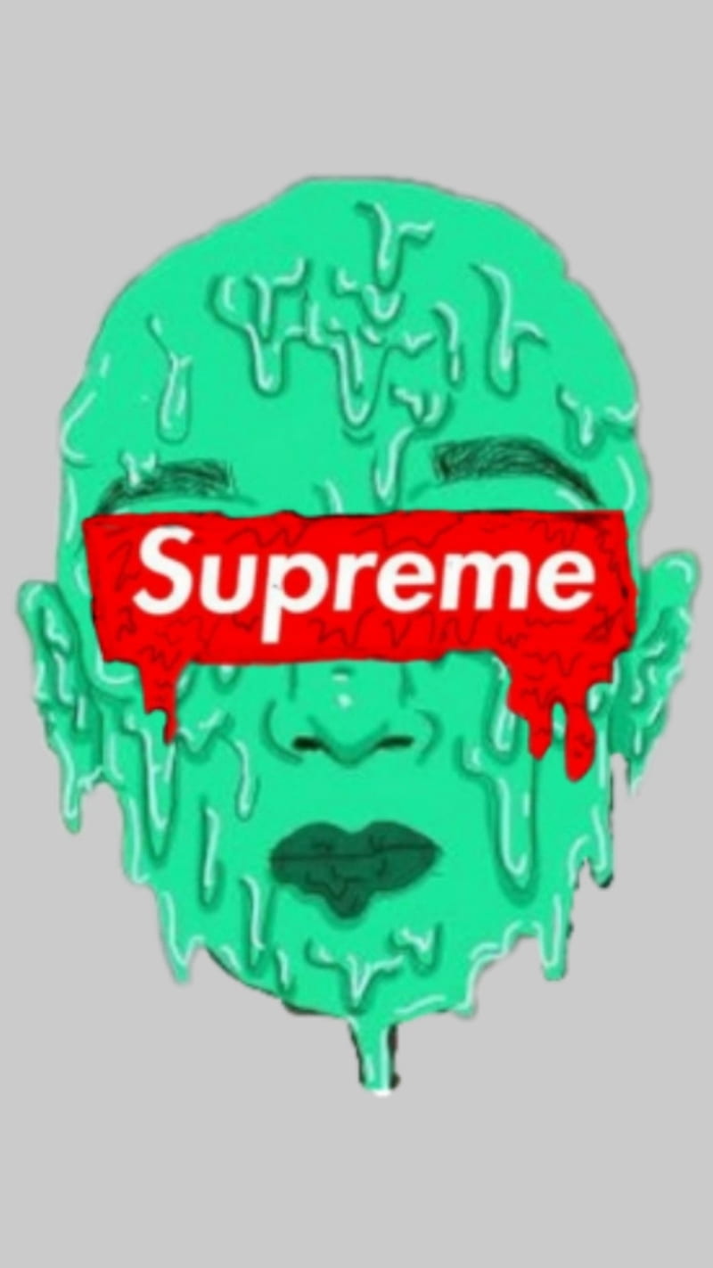 Supreme Drip, drip, supreme, zombie, HD phone wallpaper
