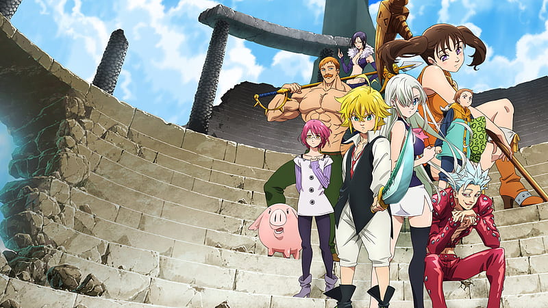 Anime, The Seven Deadly Sins, HD wallpaper