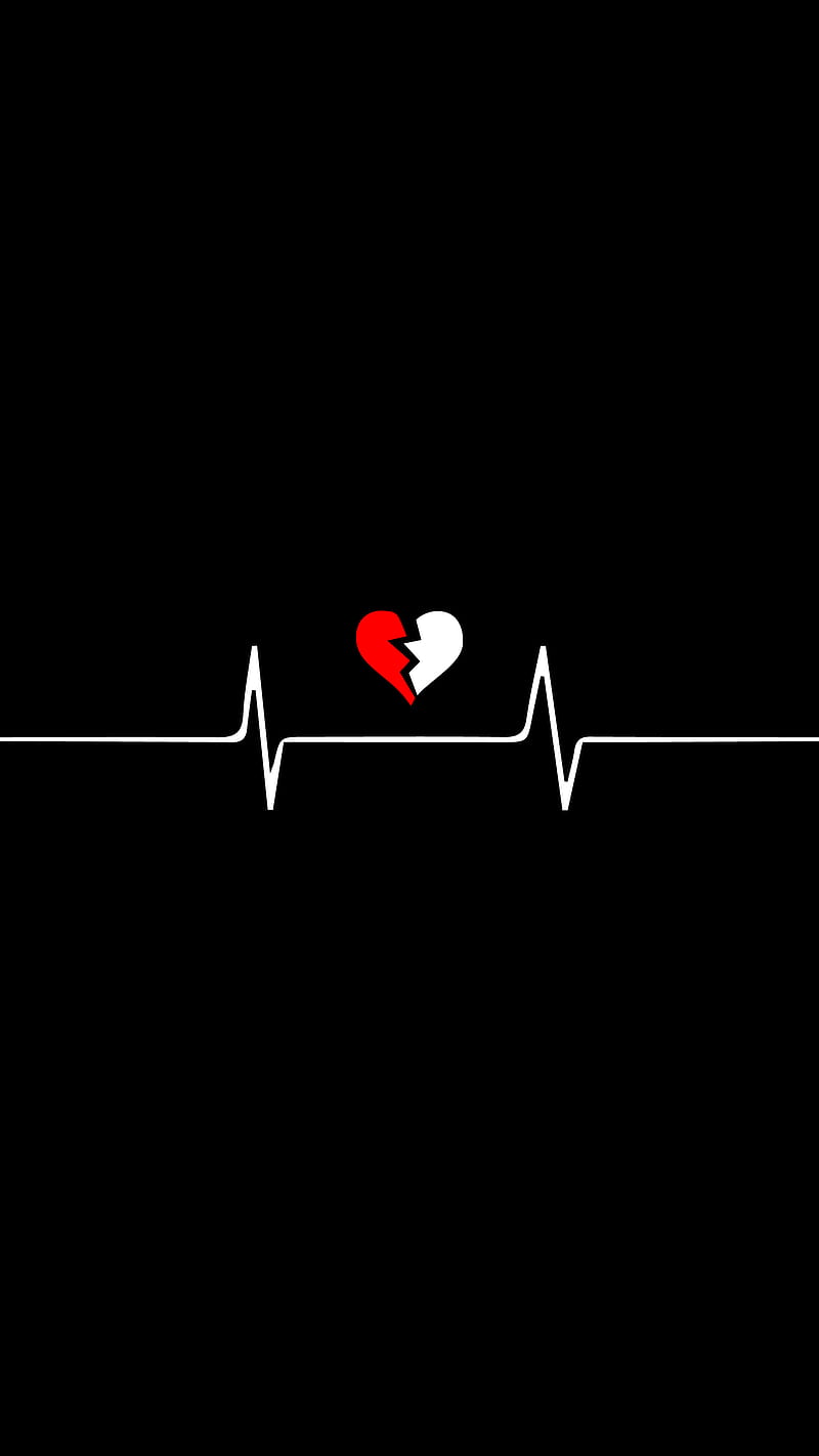 Life line Heart Broken, breath, heart beat, life line, no love, sad, HD  phone wallpaper | Peakpx