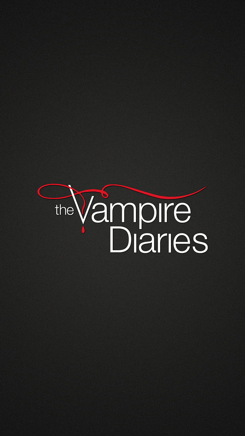 The Vampire Diaries, black, iphone, red, samsung white, HD phone wallpaper