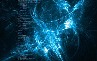 abstrakt, Code, Licht, HD-Hintergrundbild