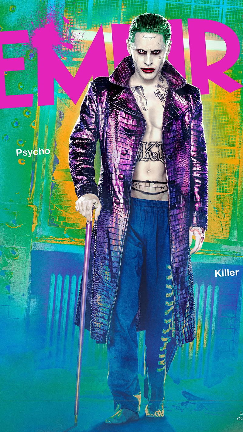 Jared Leto Joker - Top Best Quality Jared Leto Joker Background (, ), HD phone wallpaper