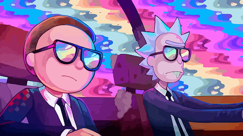Glasses, Tv Show, Rick Sanchez, Morty Smith, Rick And Morty, Run The Jewels, HD wallpaper