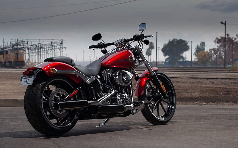 Harley-Davidson, 2019, Cruiser, cool motorcycle, american motorcycles, HD wallpaper