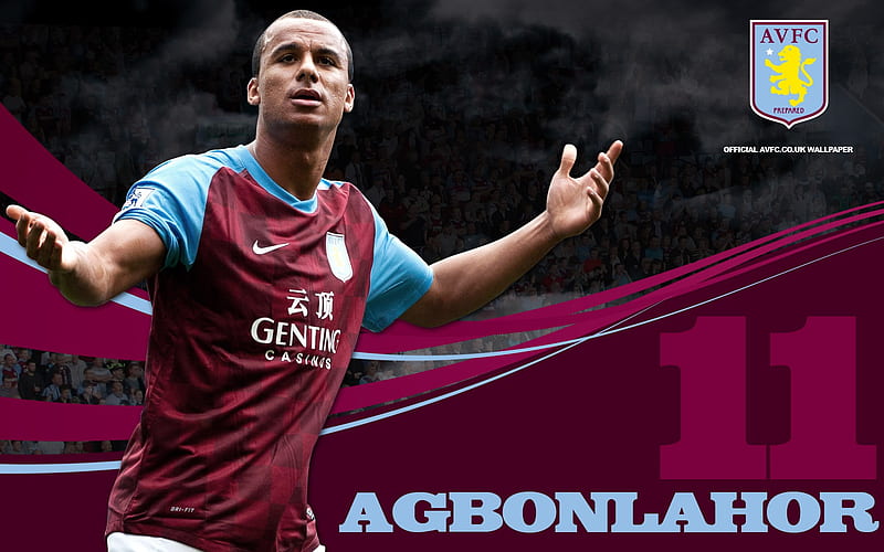 Ace Agbonlahor loved by Villa-Aston Villa football club, HD wallpaper