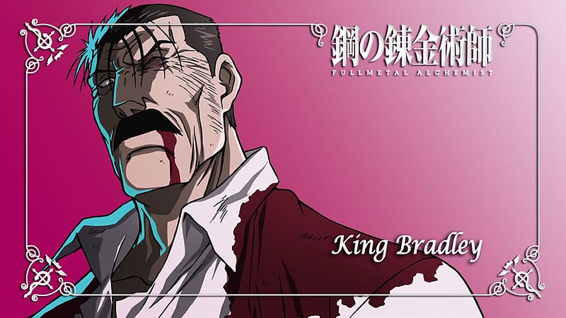 Anime, Fullmetal Alchemist, King Bradley, HD wallpaper