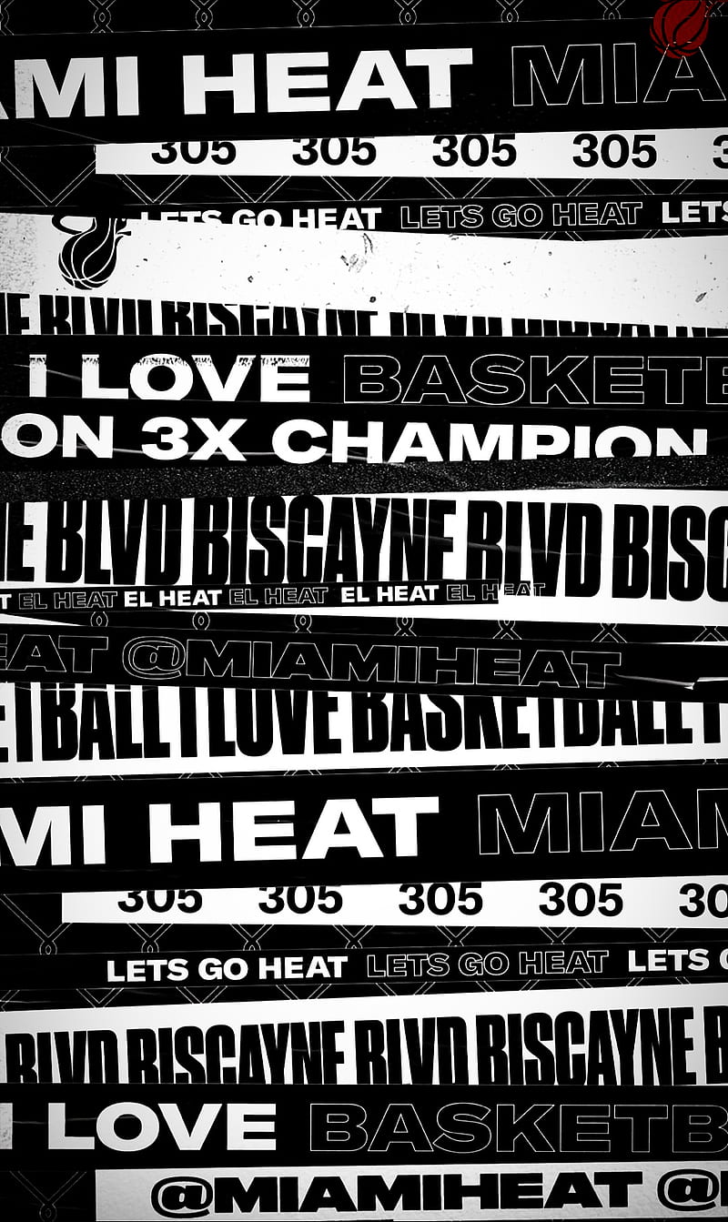 Miami Heat, basket, club, miamiheat, nba, nbateam, team, HD phone wallpaper