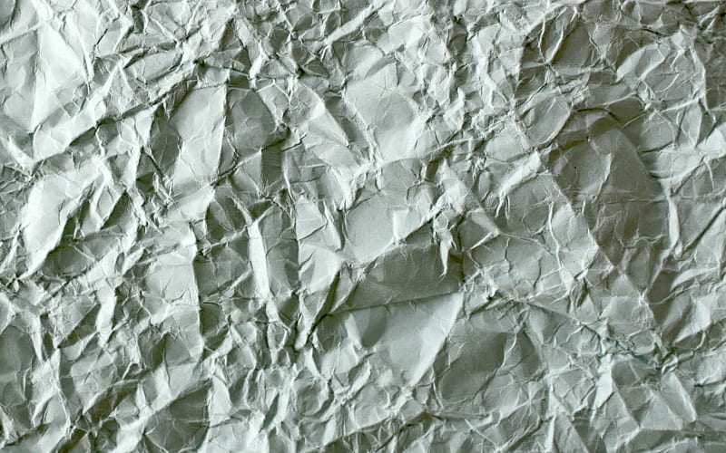 white paper texture, crumpled paper texture, paper background, paper, HD wallpaper