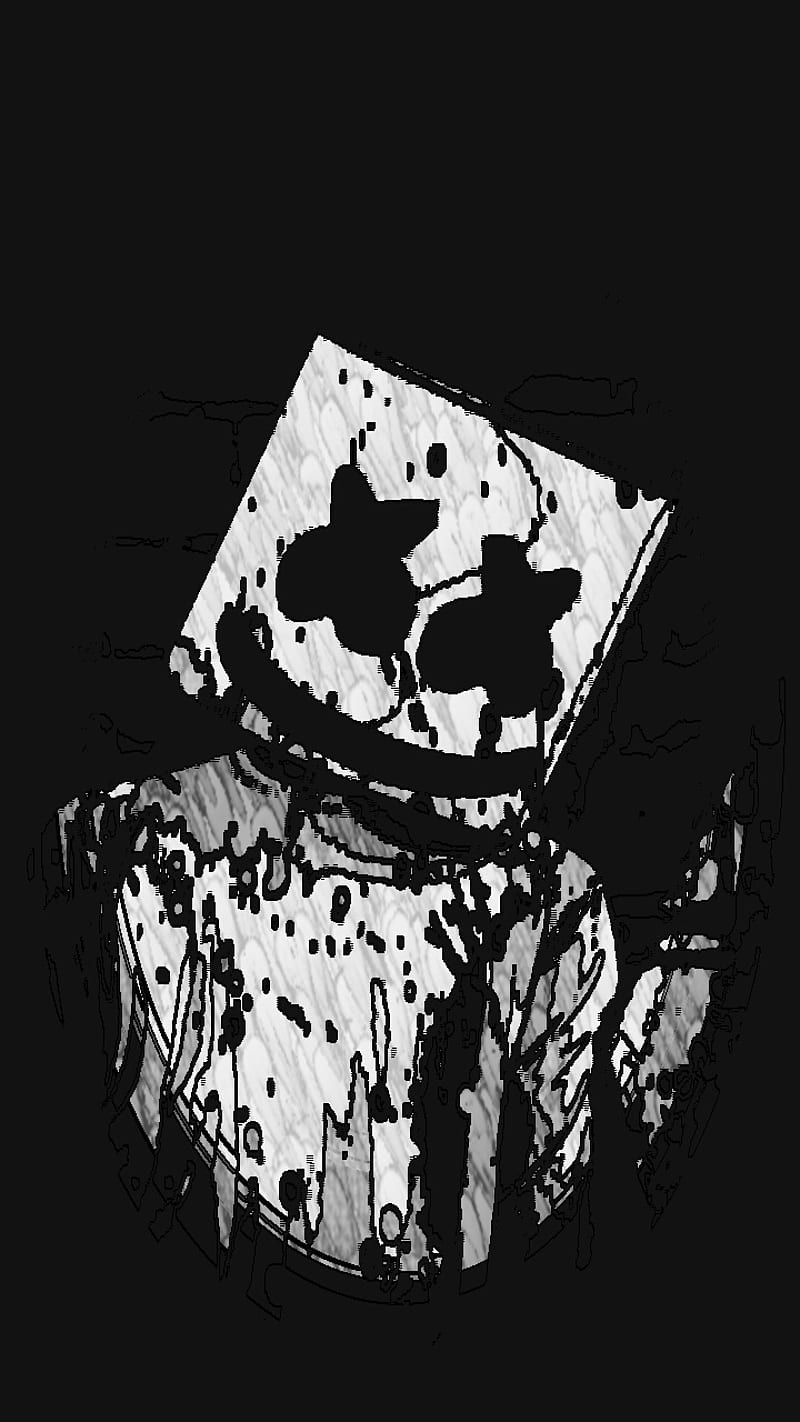 Marshmallow man, dark, gaming, HD phone wallpaper | Peakpx
