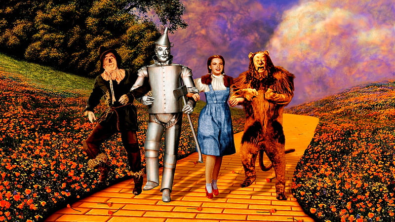 Wizard Of Oz, Yellow, Rainbow, Brick, Road, HD wallpaper