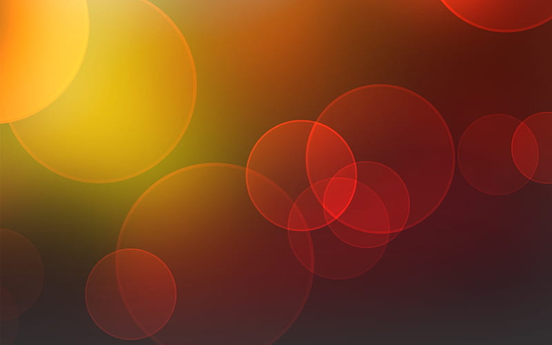 Glare circles light colorful-Vector Design, HD wallpaper