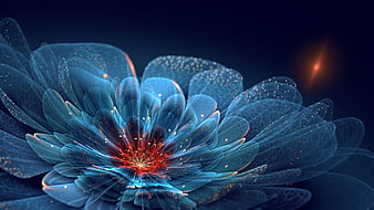 Hình nền hoa fractal màu xanh là sự lựa chọn tuyệt vời cho những ai muốn màn hình của mình thể hiện sự thanh lịch và sang trọng. Những bông hoa fractal được thiết kế tinh tế và độc đáo, phối hợp với màu xanh tạo nên một hình nền độc đáo và quyến rũ. Tất cả các chi tiết và màu sắc đều được tạo ra với sự nghiên cứu và chăm sóc tận tình, đảm bảo sự đẹp mắt và sống động.