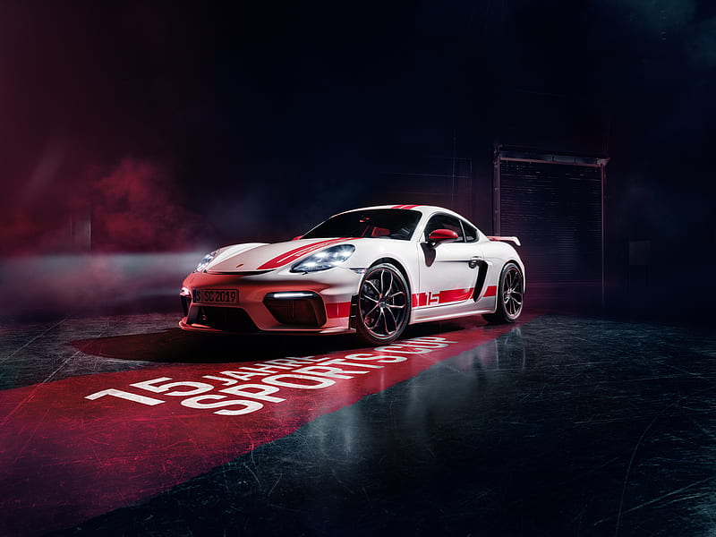 Porsche 718 Cayman GT4 Sports Cup Edition 2019, porsche-718, porsche, 2019-cars, carros, HD wallpaper