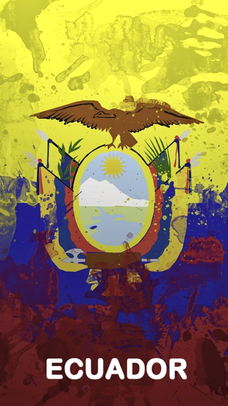 Ecuador Flag, equator, HD phone wallpaper