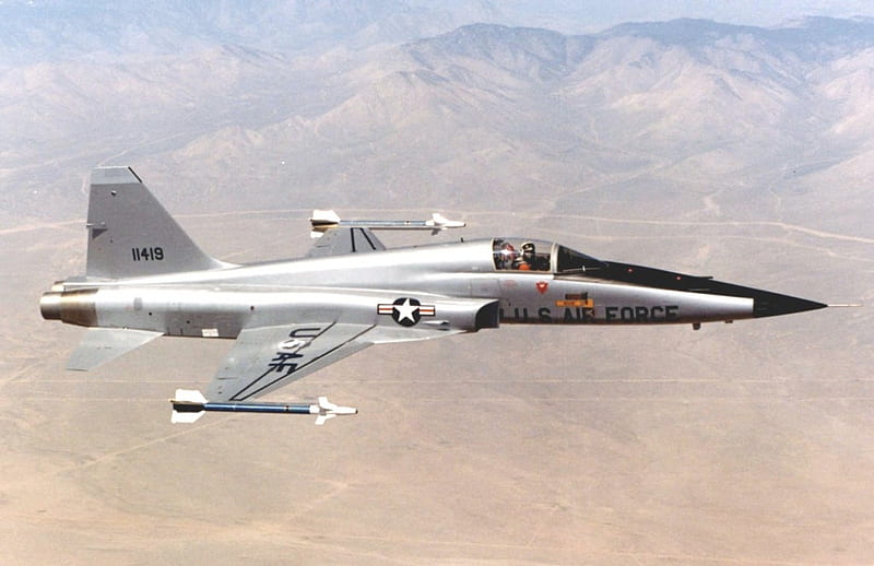 Northrop F-5 dom Fighter, Jets, Jet, F5, US Air Force, F5 dom Fighter, United States Air Force, HD wallpaper
