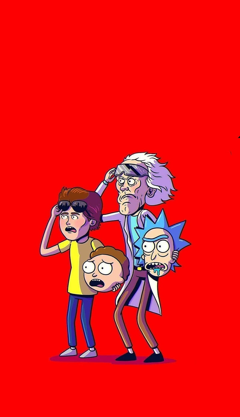 HD wallpaper: TV Show, Rick and Morty, Minimalist, Rick Sanchez
