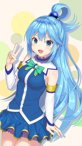 aqua (kono subarashii sekai ni shukufuku wo!) drawn by inora