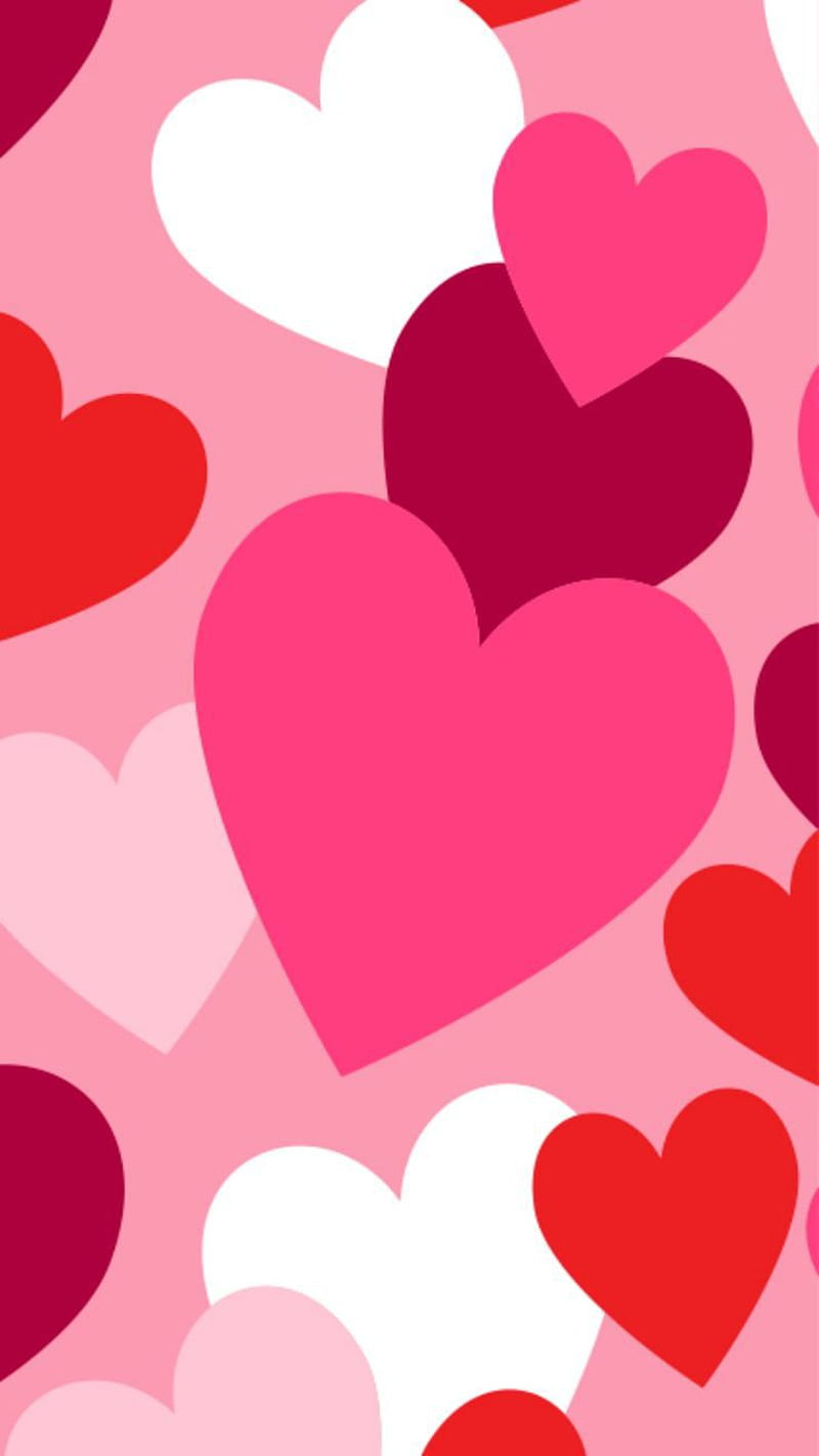 Light Pink Valentine Heart Background  Heart background Pink valentines  Valentine heart