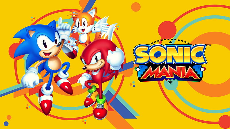 Sonic, Sonic Mania, Knuckles the Echidna, Miles 