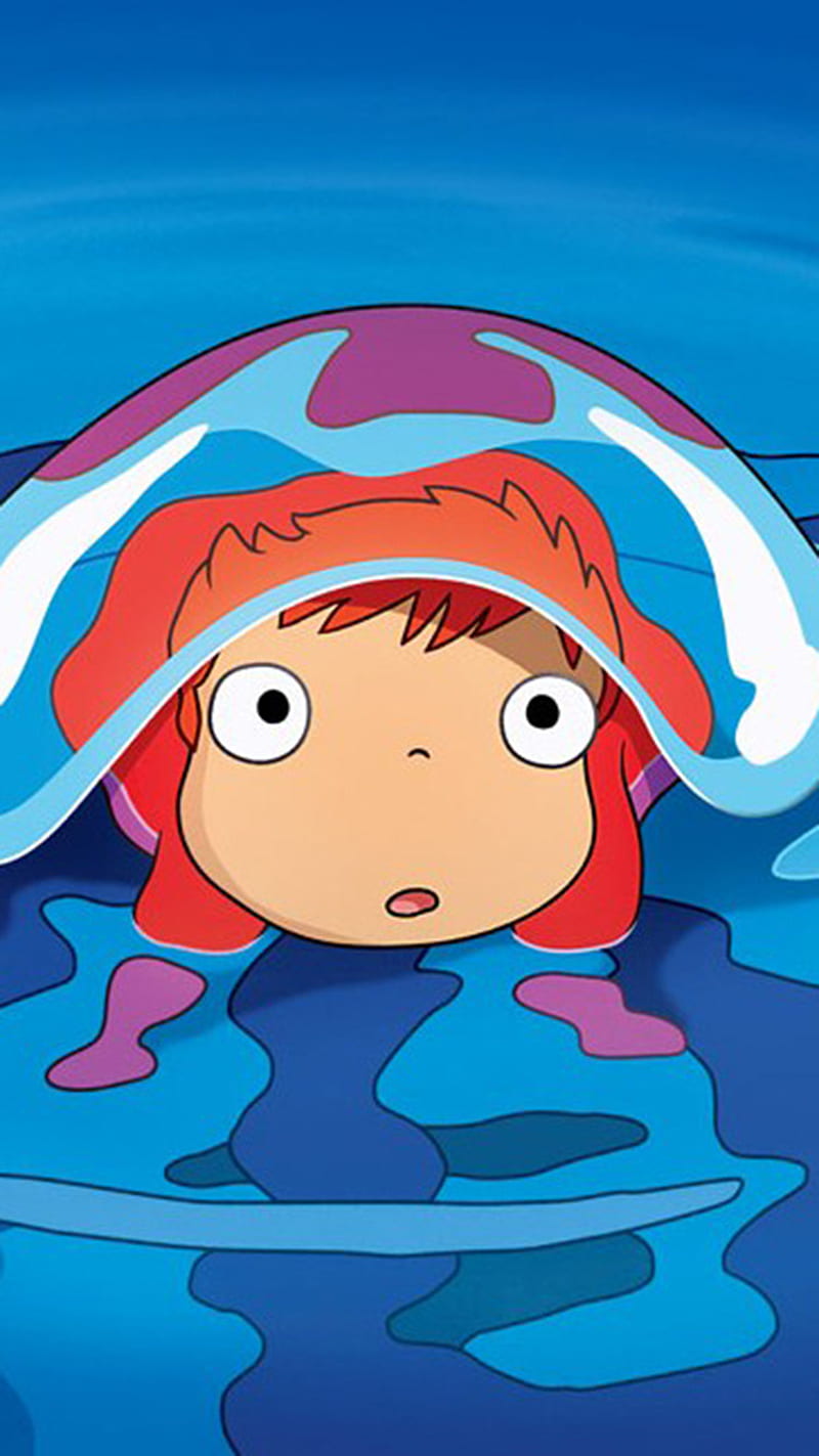 Ponyo wallpaper - Magpiie.inthehat's Ko-fi Shop - Ko-fi ❤️ Where creators  get support from fans through donations, memberships, shop sales and more!  The original 'Buy Me a Coffee' Page.