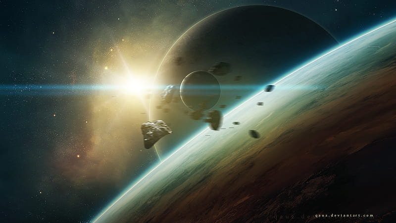 Sci Fi, Planetscape, HD wallpaper
