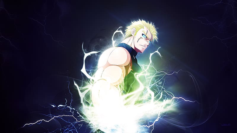 laxus wallpaper,cg artwork,anime,cartoon,illustration,fictional character  (#401733) - WallpaperUse