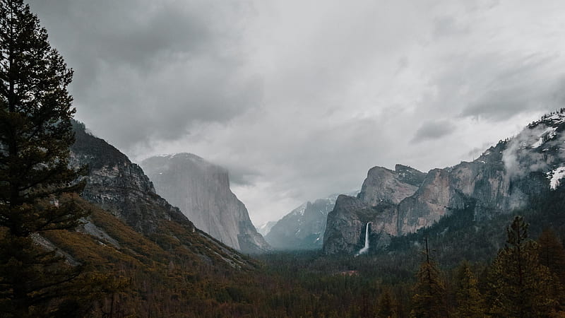Yosemite Landscape View, yosemite, landscape, nature, HD wallpaper