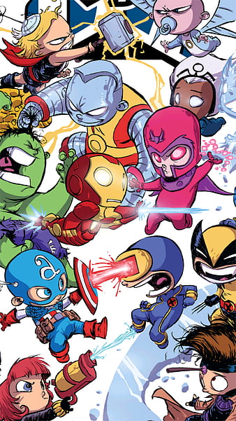 Marvel Chibi Wallpapers  Top Free Marvel Chibi Backgrounds   WallpaperAccess