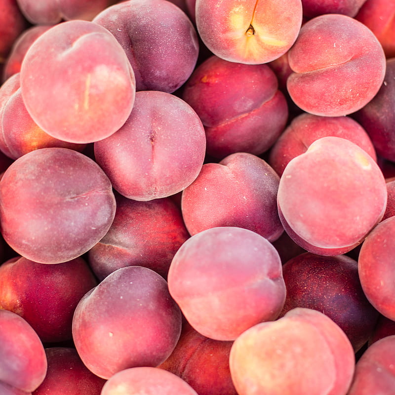 peaches, fruit, red, ripe, HD phone wallpaper