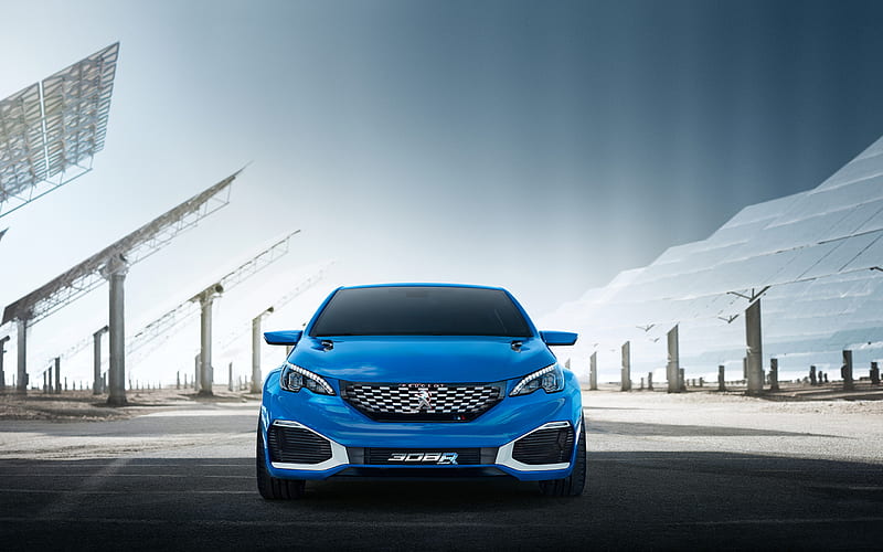 2015 Peugeot 308 R HYbrid Concept, Hatch, Inline 4, Turbo, car, HD wallpaper