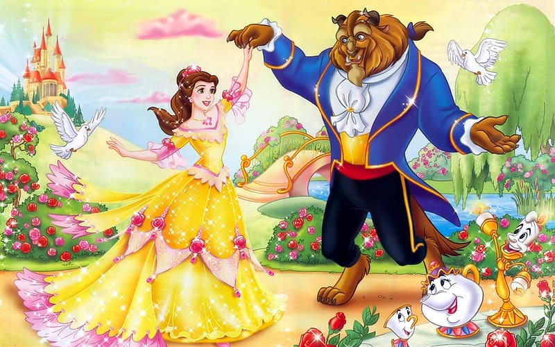 Movie, Beauty And The Beast, Beauty And The Beast (1991), HD wallpaper