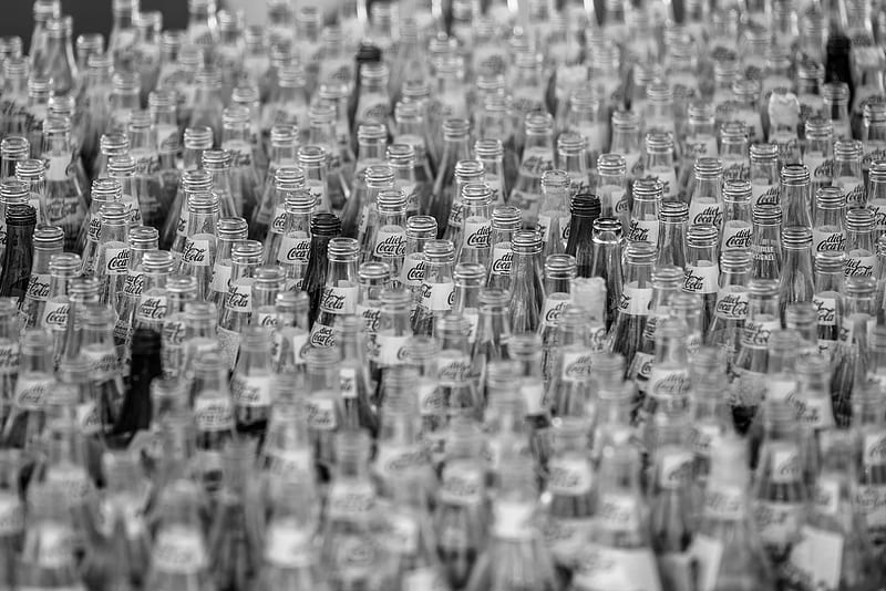 Selective Focus of Bottles, HD wallpaper
