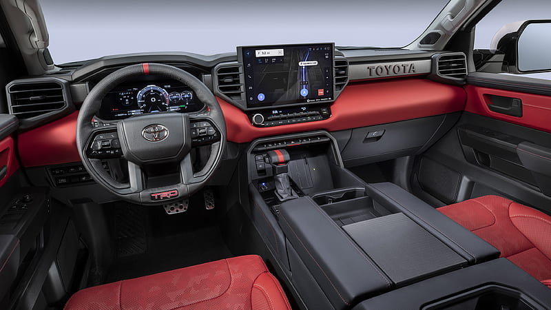 2022 Toyota Tundra, Hybrid, Truck, Turbo, V6, car, HD wallpaper