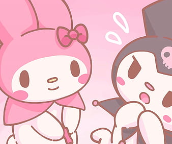 My Melody Kuromi Wallpaper  Wallpaperforu