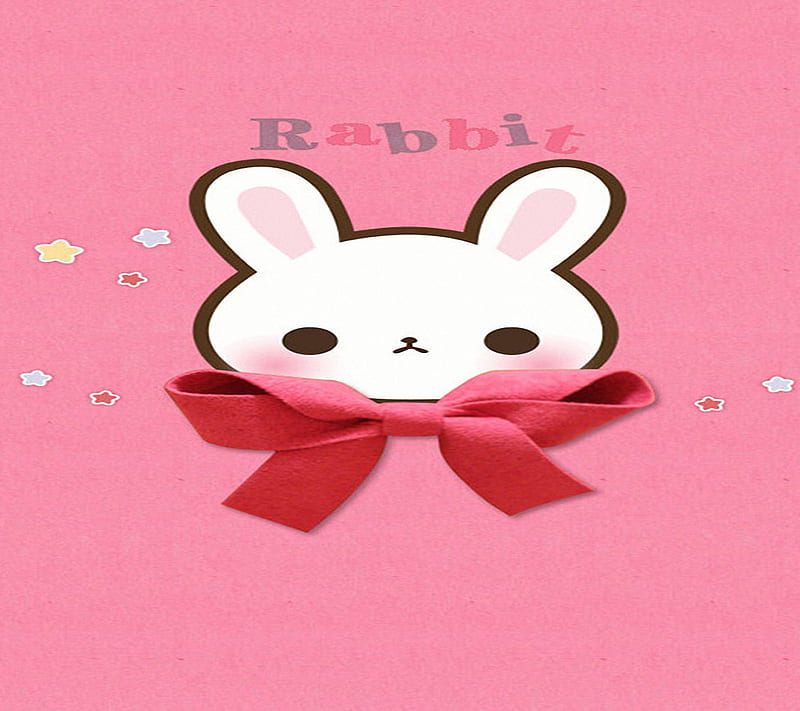 HD   Pink Rabbit Cartoons Cute 