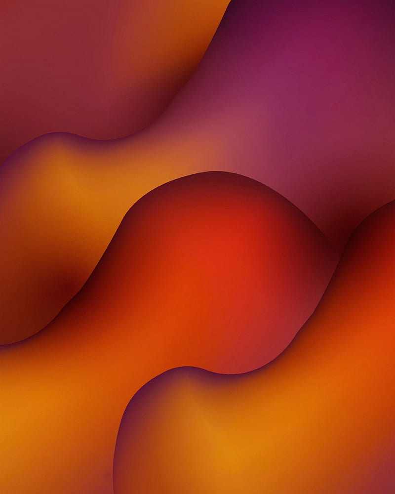 Abstract Gradient Waves, HD phone wallpaper