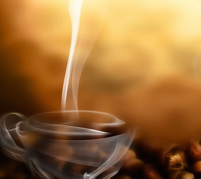 Cup of Coffee, coffee, cup, smoke, HD wallpaper | Peakpx