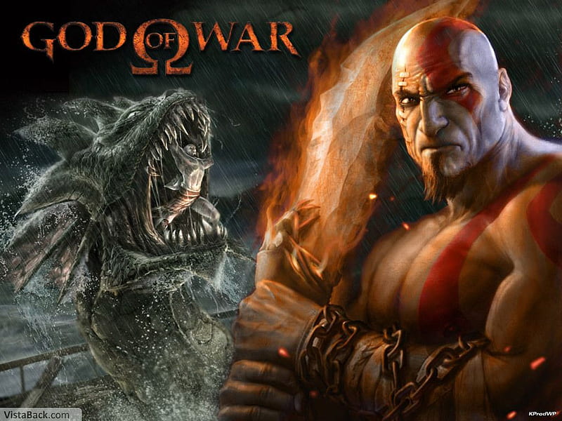 God of War II, game, anime, HD wallpaper | Peakpx