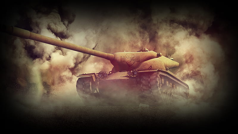 World Of Tanks Tank With Smoke Background World Of Tanks Games, HD wallpaper
