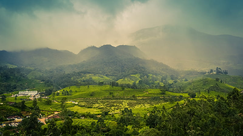 India Muthirapuzha Kerala Fog Nature, Kerala Landscape, HD wallpaper