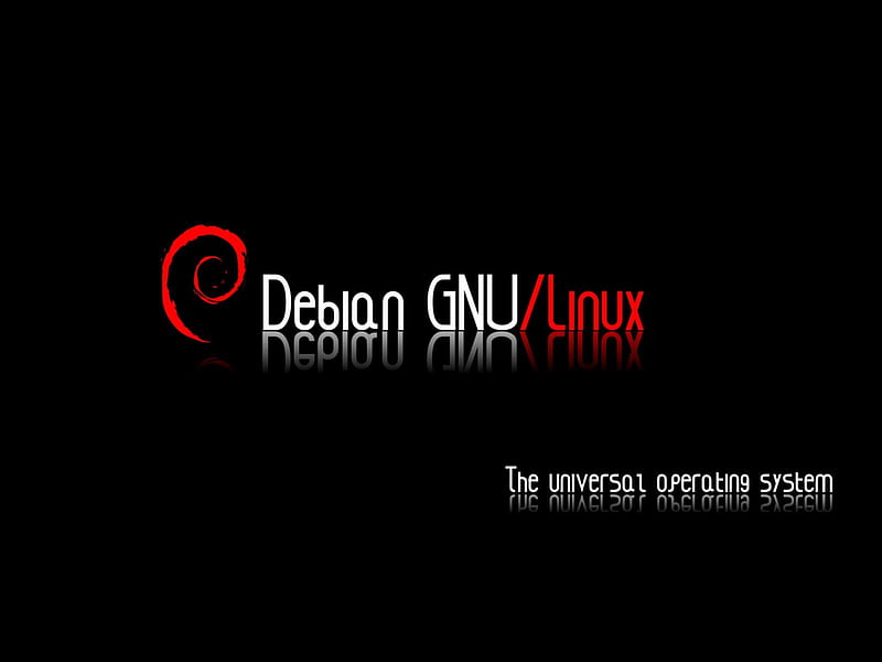 Debian GNU/Linux, linux, operating, universal, gnu, black, debian, system, HD wallpaper