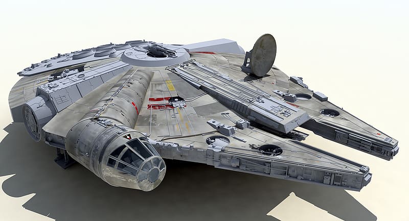 Star Wars, Sci Fi, Millennium Falcon, HD wallpaper